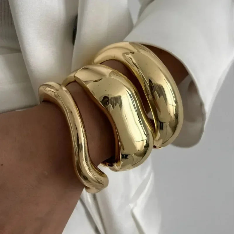 Punk metal cuff jewelry

