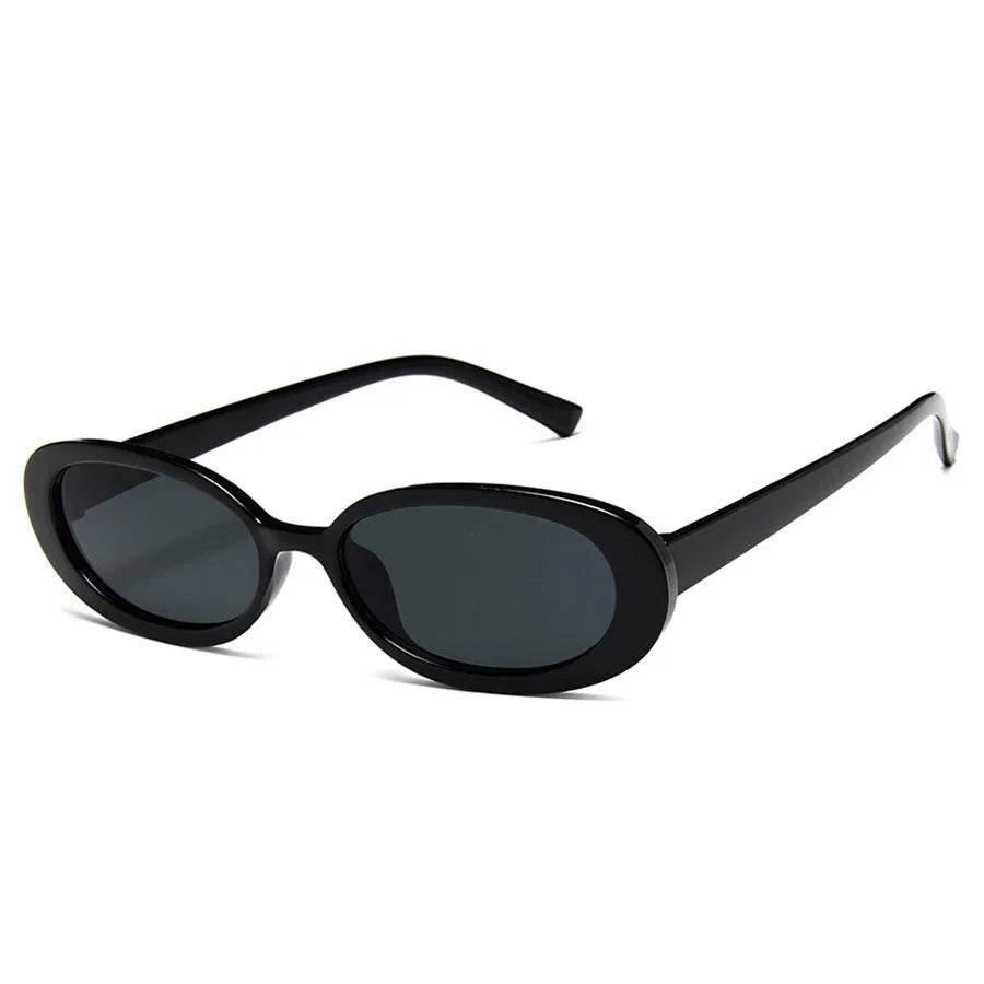 Stylemein - Vintage Oval Sunglasses for Women – Retro Small Frame UV400 Eyewear