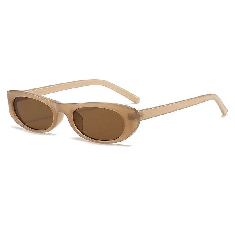 Stylemein - Women’s Retro Oval Sunglasses – Small Frame UV400 Fashion Eyewear