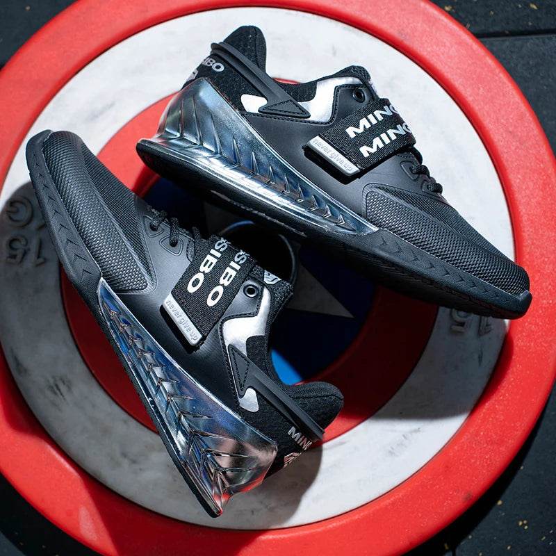 Hook & Loop Weightlifting Shoes: Support Your Lifts with Comfort & Stability - Stylemein