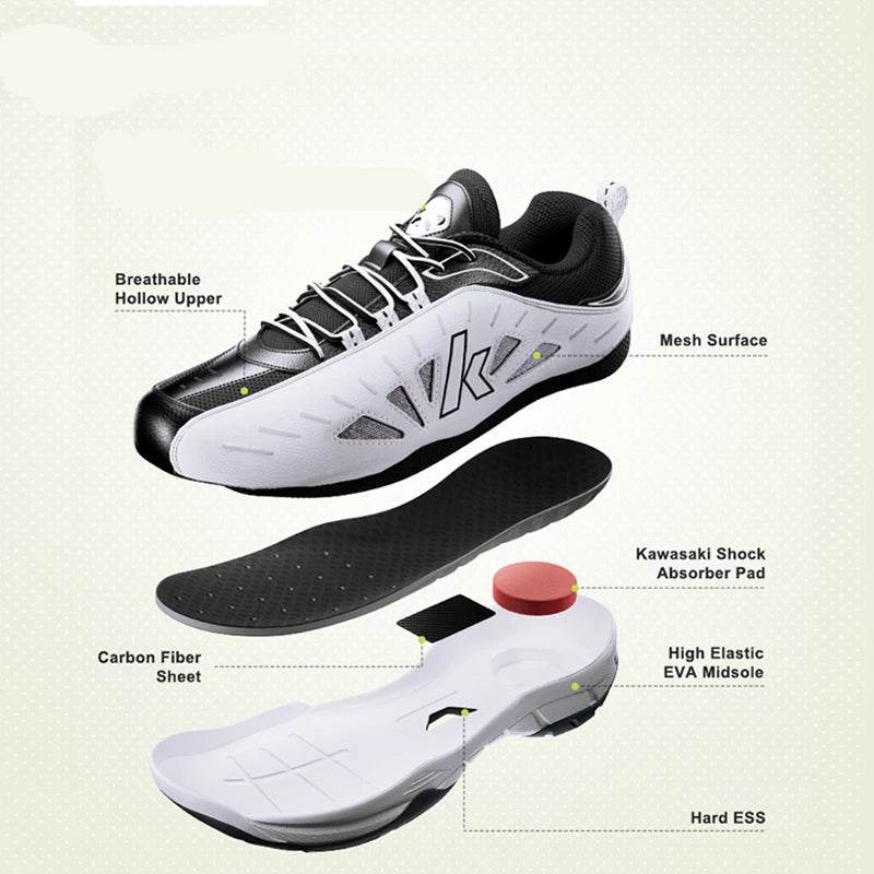 Pro Badminton Shoes: Carbon Fiber Stability & Superior Shock Absorption - Stylemein