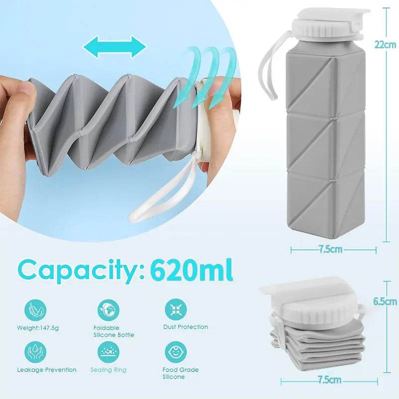 620ml leakproof travel water bottle

