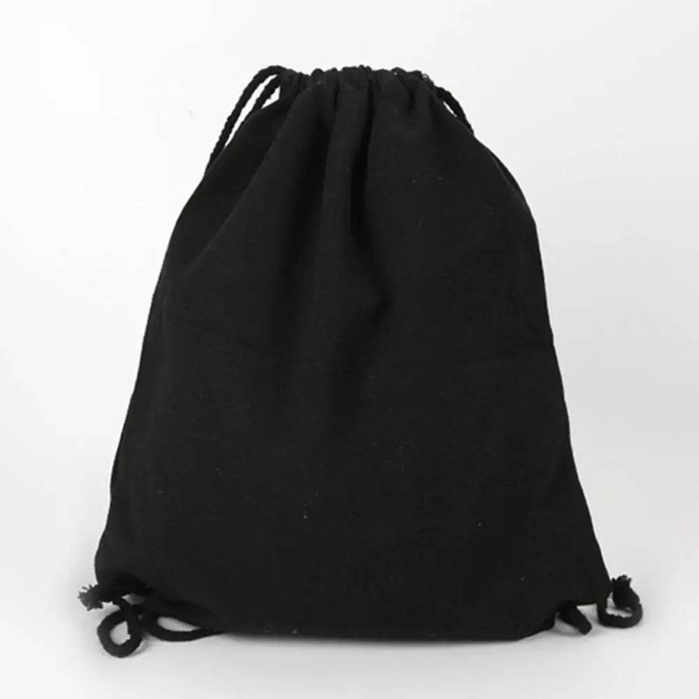Canvas Backpack with Drawstring Closure: Versatile for Travel, Gym, & Everyday Use - Stylemein