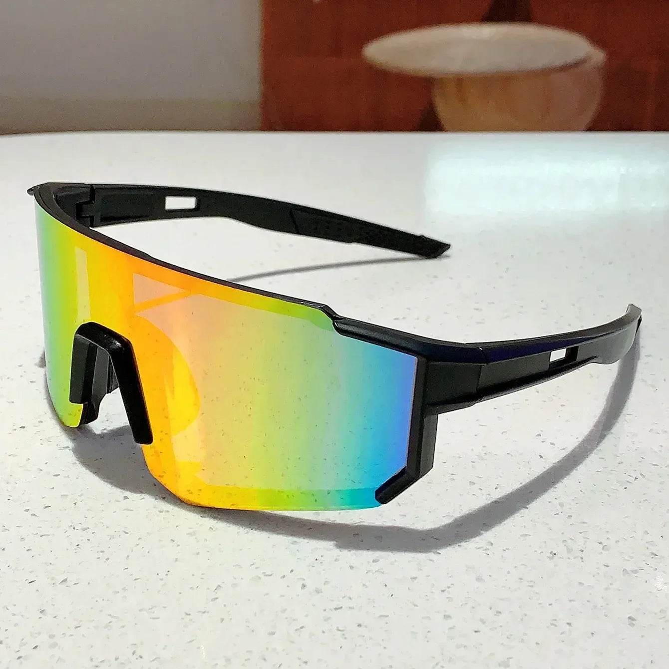 Stylemein - Windproof Sport Goggle Sunglasses – Unisex Vintage Punk Outdoor Eyewear for Skiing and Sun Protection