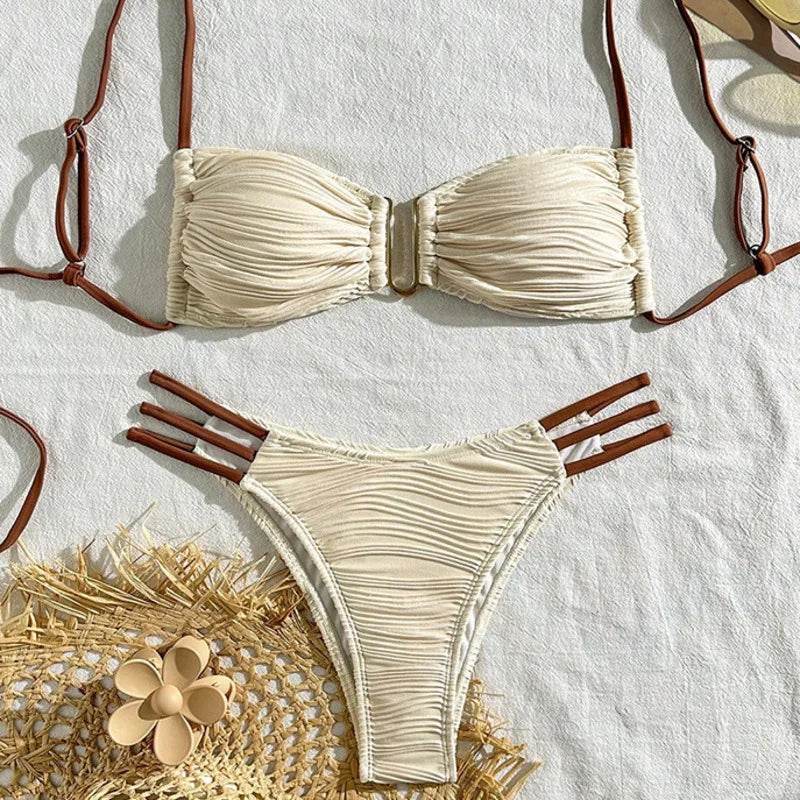Sexy Push-Up Bikini Set: Brazilian Swimwear for Women - Stylemein
