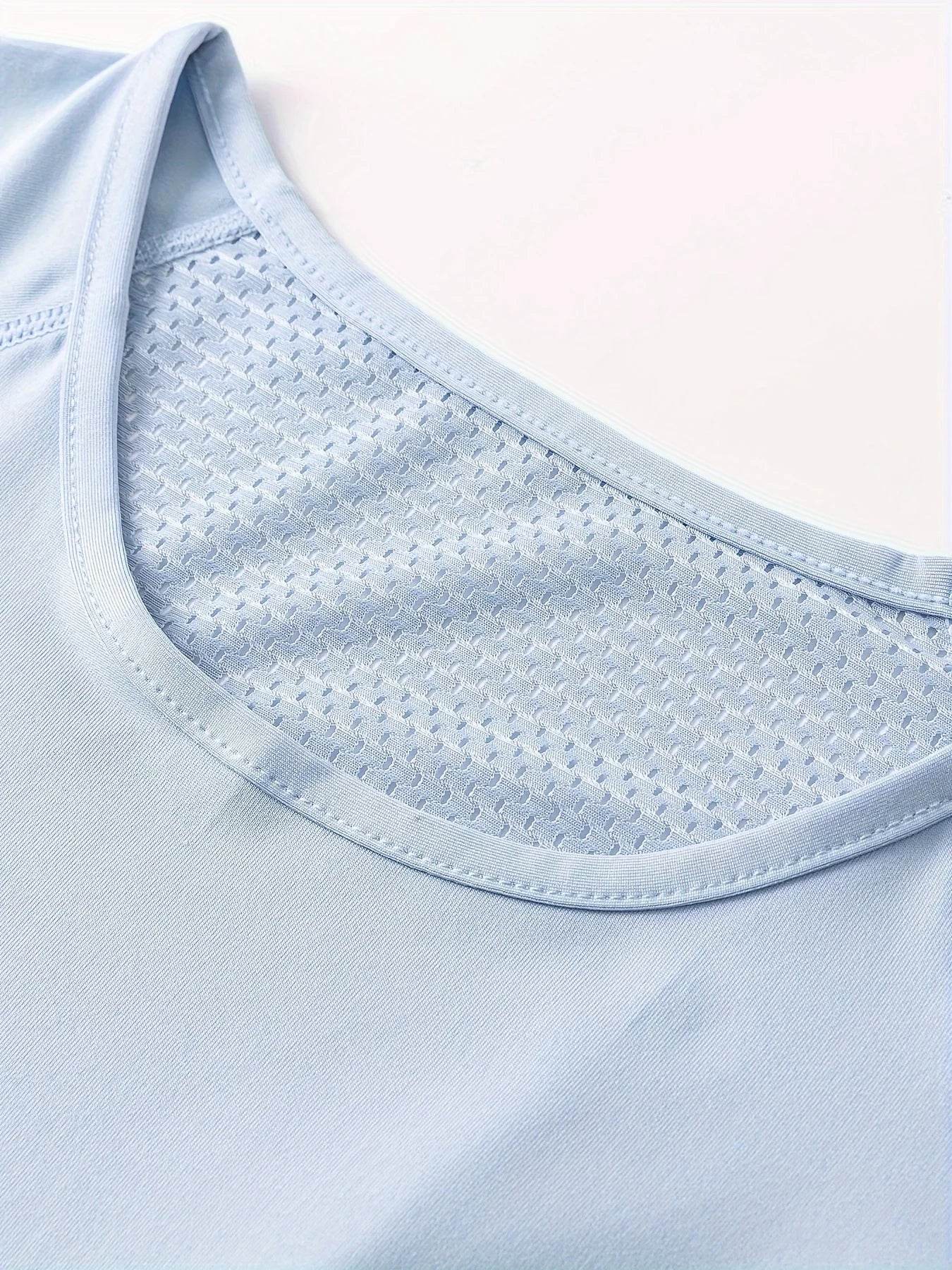 Stylemein - Sports T-Shirt – Summer Breathable Quick-Dry Fitness Top with Beauty Back Design