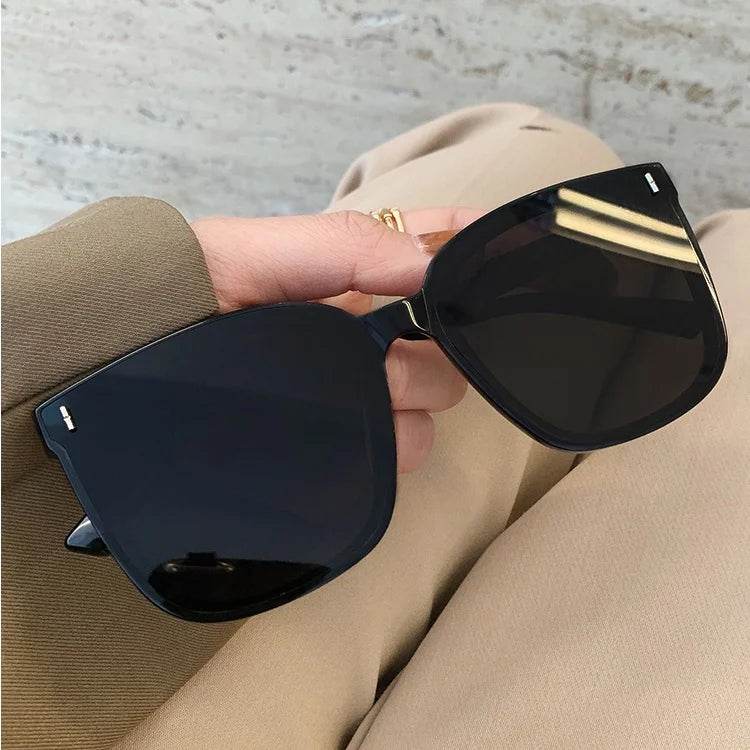 Stylemein - Korean Fashion Square Sunglasses Women Men Retro Beach Eyewear