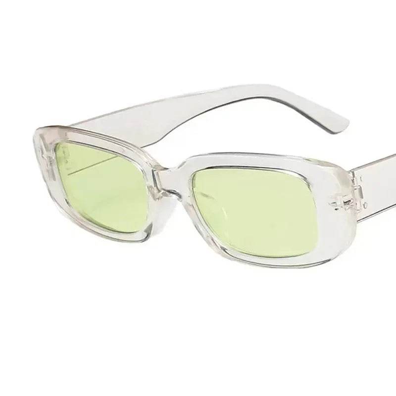 Stylemein - Vintage Small Rectangle Sunglasses – Retro Square Eyewear for Women with Anti-Glare UV Protection