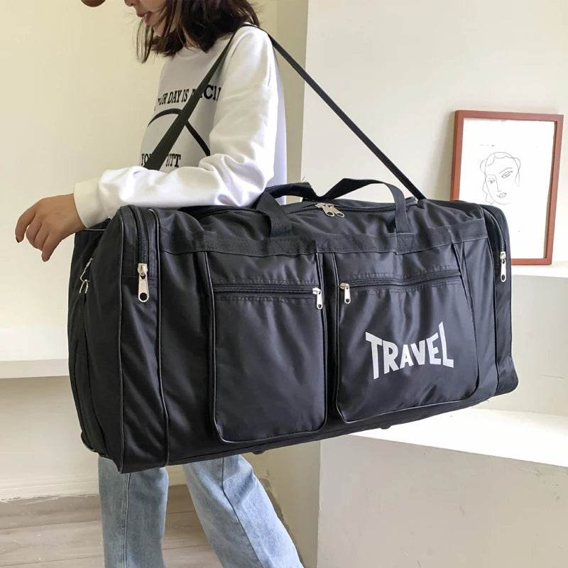 Foldable Travel & Sports Duffel Bag: Large, Waterproof & Versatile - Stylemein