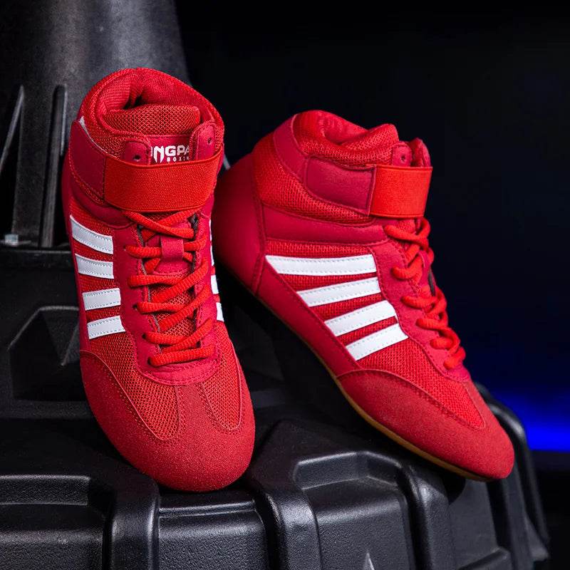 Pro Wrestling & Boxing Boots: Unisex, Anti-Slip & Breathable - Stylemein