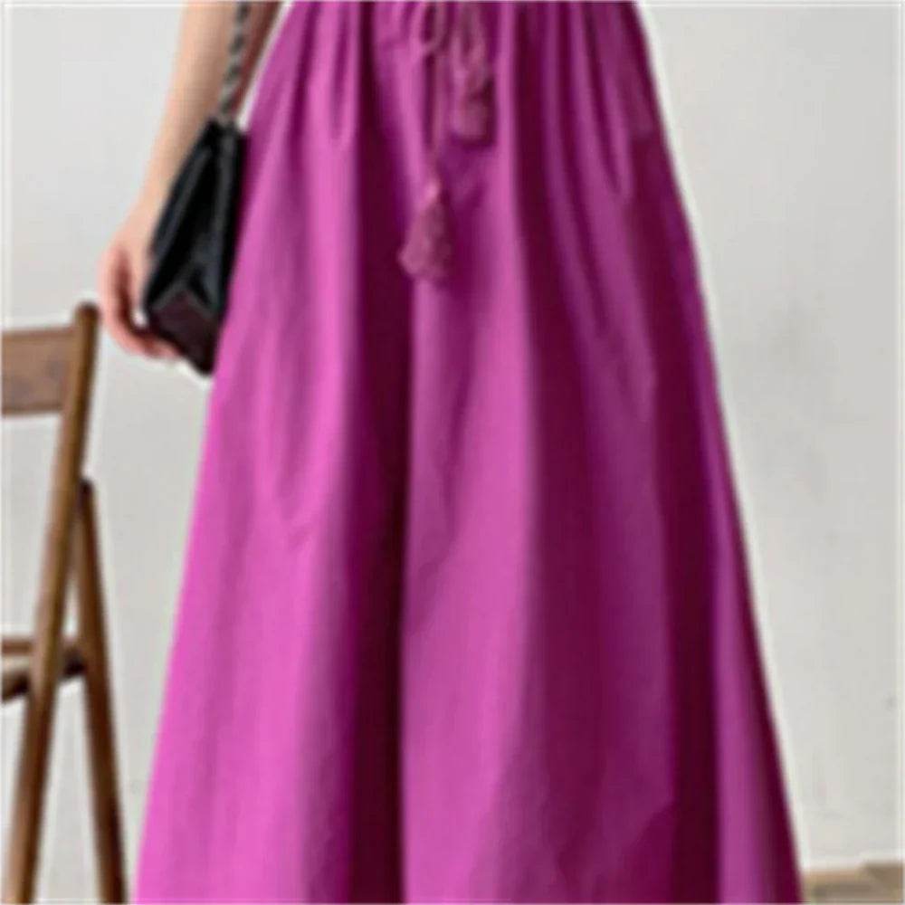 10-Color S-2XL Vintage Maxi Summer Dress for Women - Perfect for Evening and Beach - Stylemein