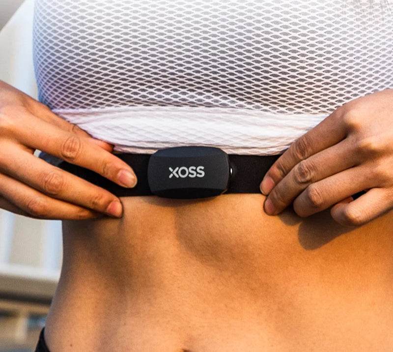 Wireless Heart Rate Monitor Chest Strap: Track Your Fitness for Cycling & Running - Stylemein