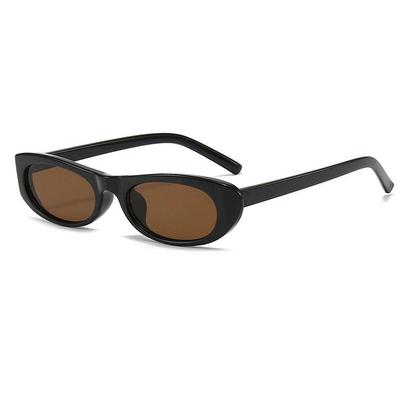 Stylemein - Women’s Retro Oval Sunglasses – Small Frame UV400 Fashion Eyewear