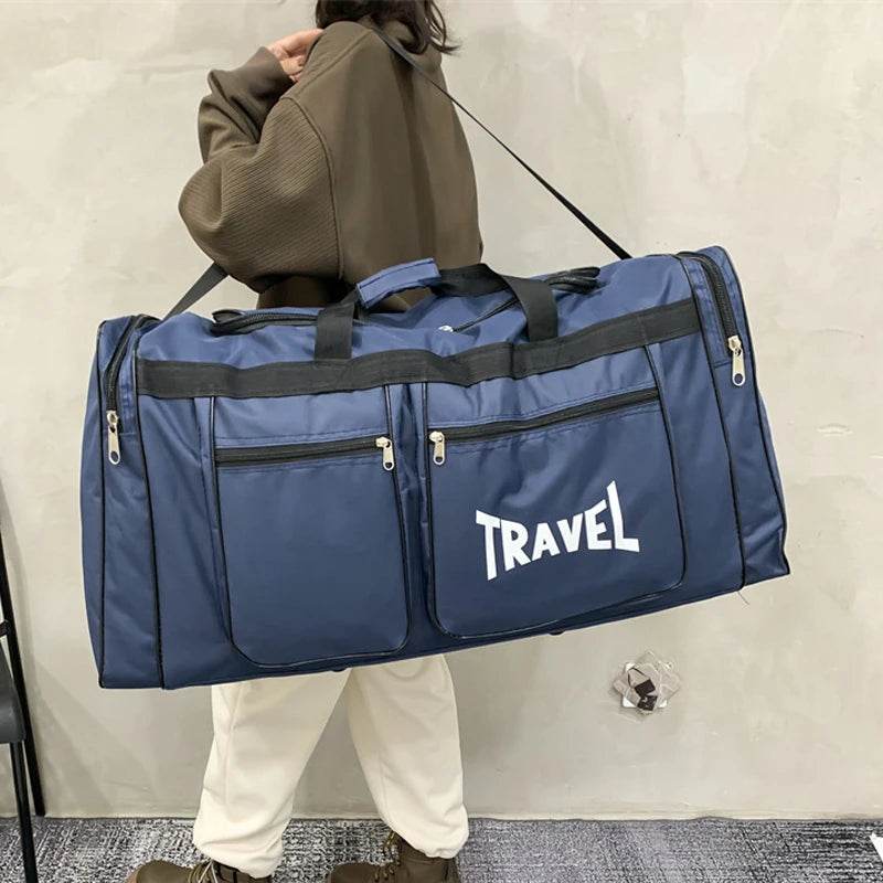 Foldable Travel & Sports Duffel Bag: Large, Waterproof & Versatile - Stylemein