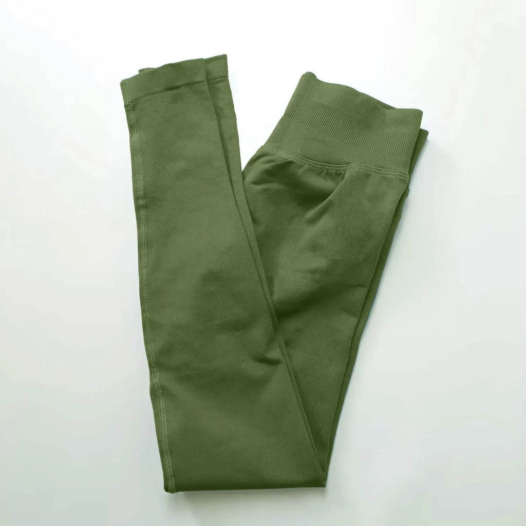 Seamless Impact Leggings: High-Waist, Scrunch Bum Yoga Pants for Women - Stylemein
