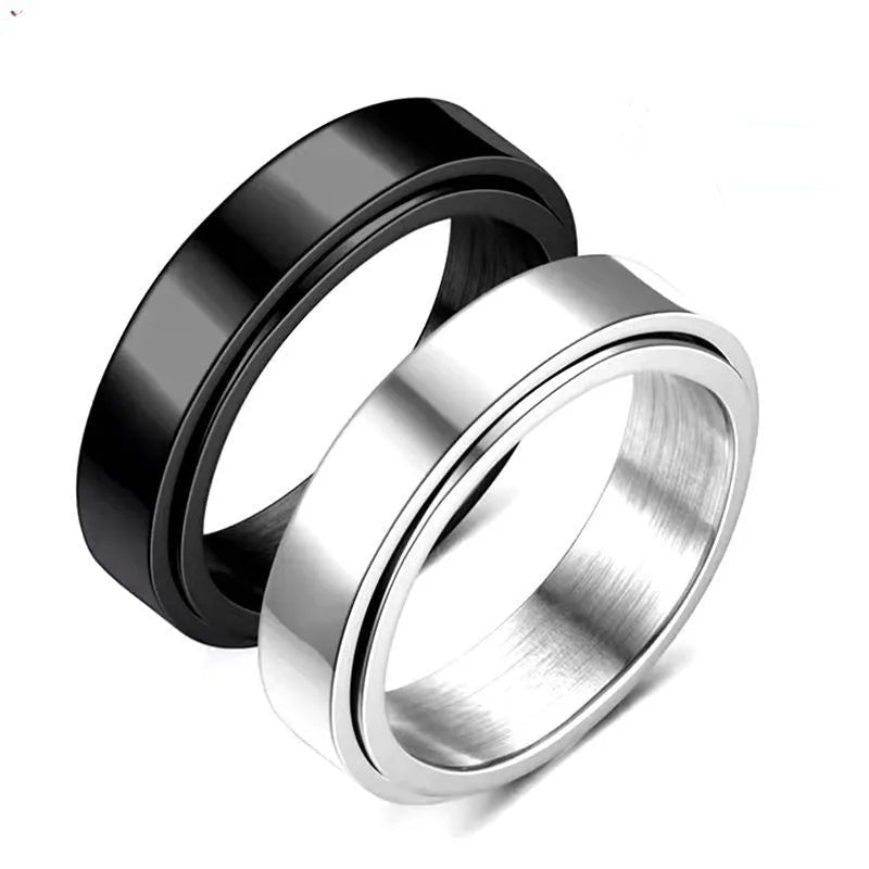 Anti-stress fidget ring

