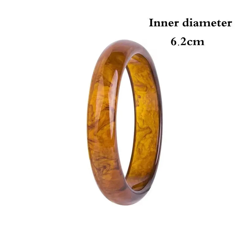 Wide Cuff Geometric Metal Bangles for Women & Men
