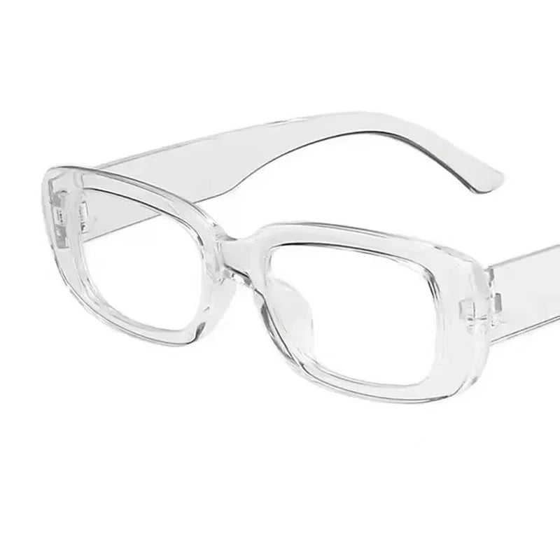 Vintage Small Rectangle Sunglasses – Retro Square Eyewear for Women with Anti-Glare UV Protection