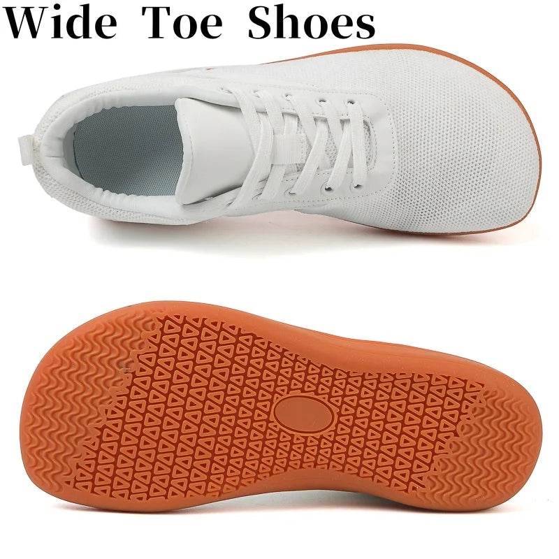 Barefoot Walking Shoes – Minimalist Wide Toe Zero Drop Sneakers - Stylemein