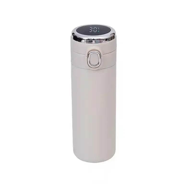 Smart Thermos (400ml): LED Temperature Display, Keeps Drinks Hot & Cold - Stylemein