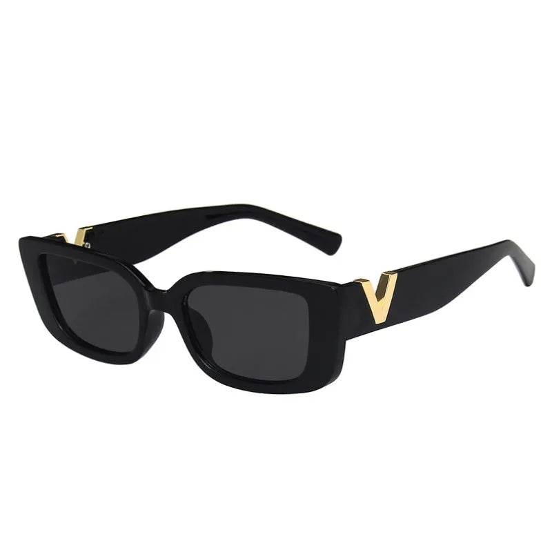 Stylemein - Retro Rectangle Sunglasses – Vintage Small Frame Eyewear for Women