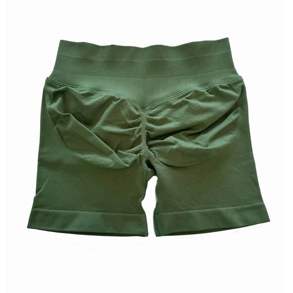 Sculpt & Perform Shorts: Seamless Scrunch Bum Yoga & Workout Shorts