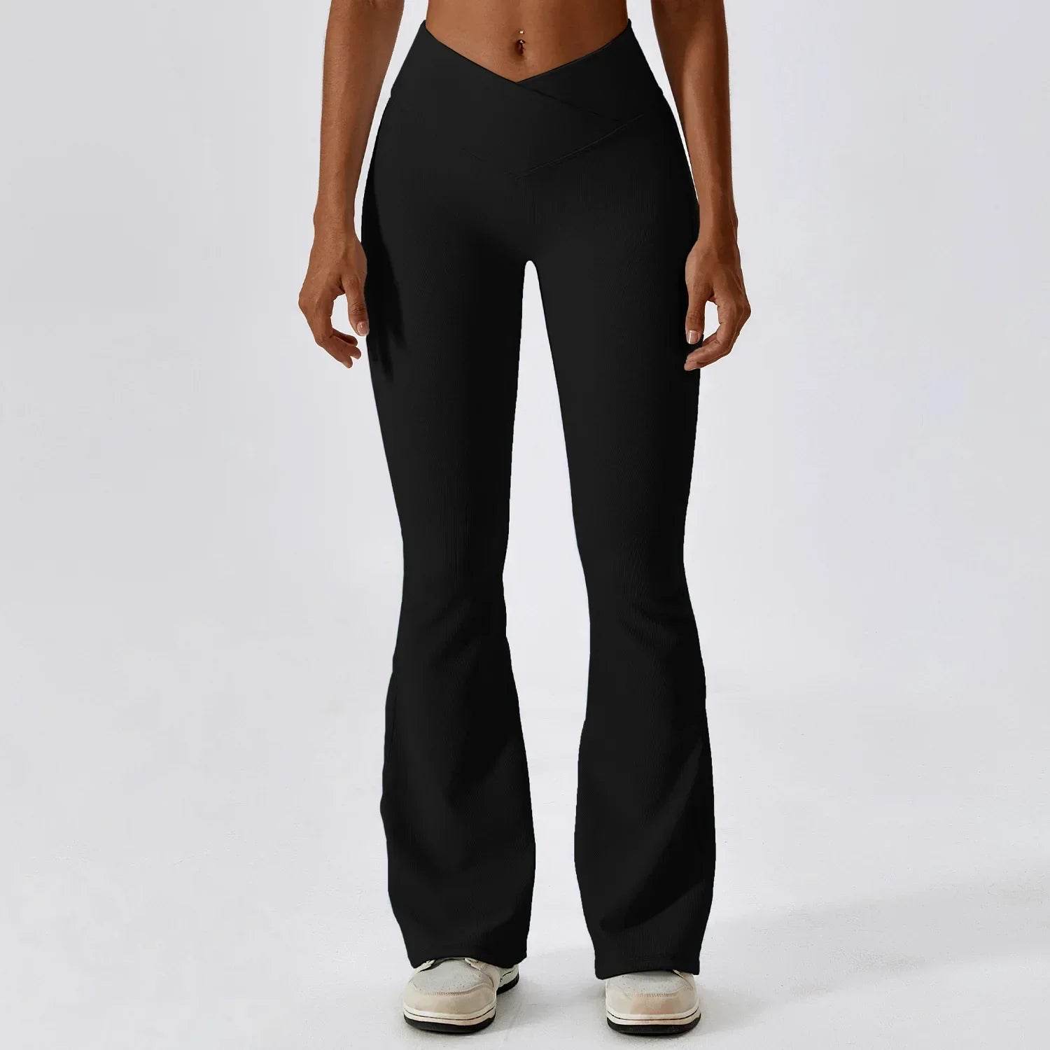 Stylish Flare Leggings for Yoga, Dance, and Beyond - Stylemein