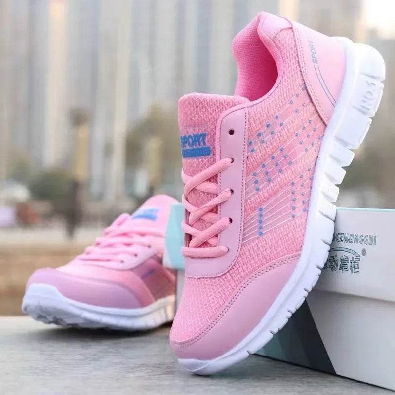 Women Lightweight Breathable Sneakers, New Tennis Shoes, Casual Women Sneakers - Stylemein
