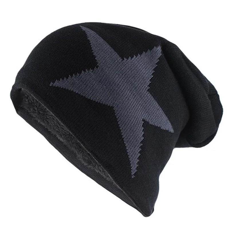 Warm wool sports beanie for winter

