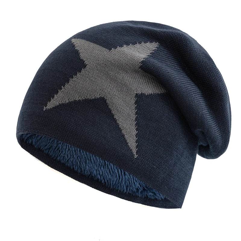 Warm Wool Winter Sports Beanie: Soft, Lined Hat for Running, Cycling & More