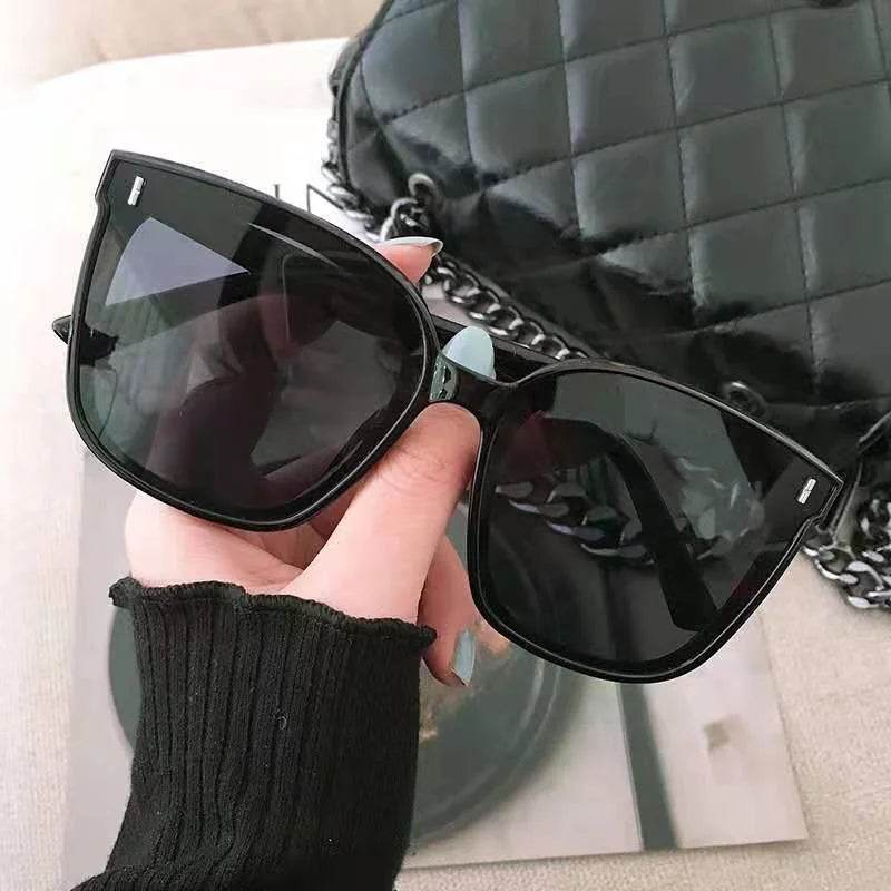 Stylemein - Korean Fashion Square Sunglasses Women Men Retro Beach Eyewear