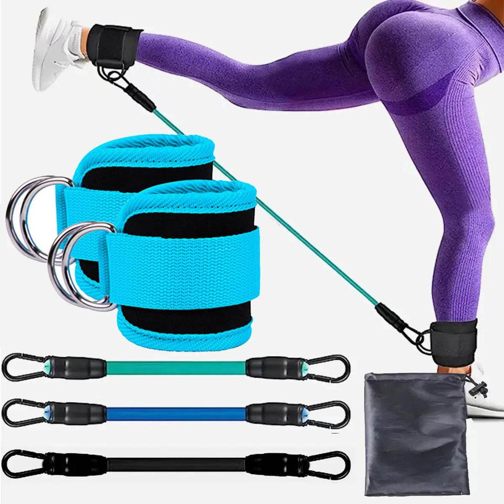 Ankle Strap Resistance Bands – Leg & Glute Workout Bands - Stylemein