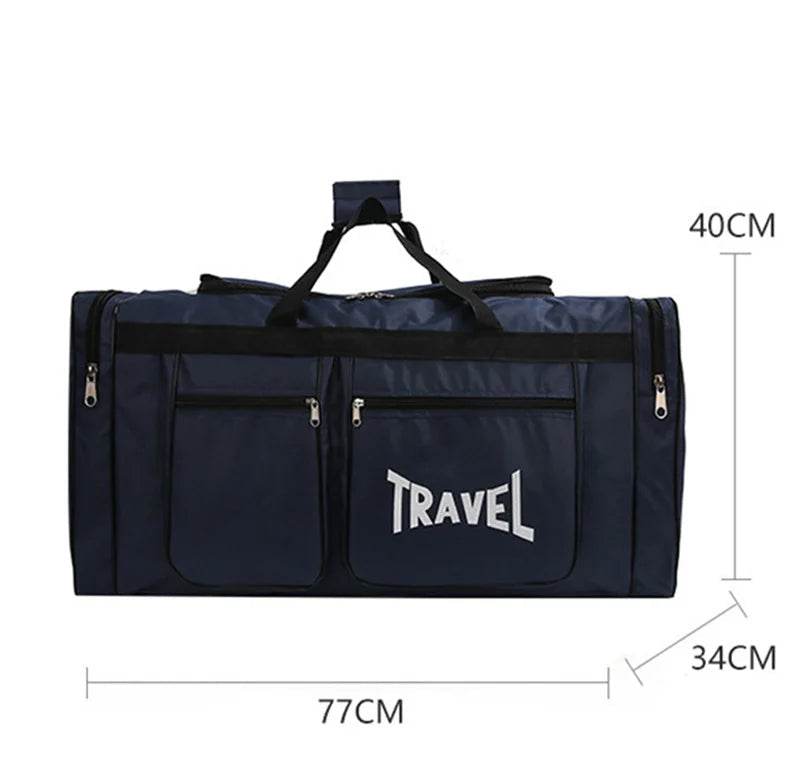 Foldable Travel & Sports Duffel Bag: Large, Waterproof & Versatile - Stylemein