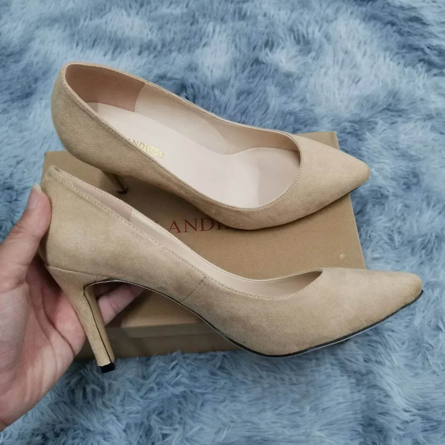 8cm Stiletto Heels – Pointed Toe Elegant Pumps for Women - Stylemein