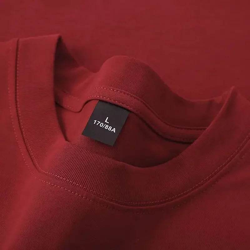 Oversized Heavyweight Cotton T-Shirt – Unisex Summer Tee - Stylemein