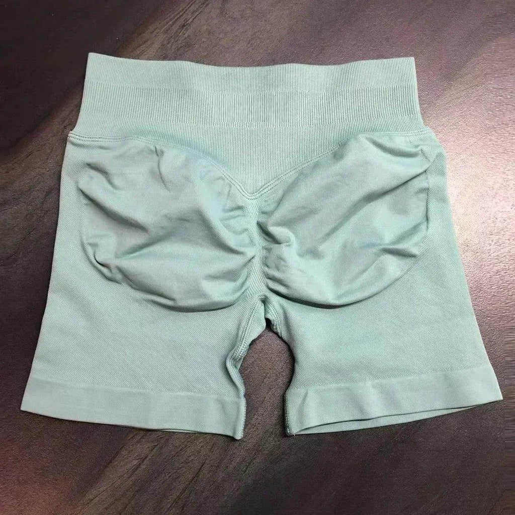 Sculpt & Perform Shorts: Seamless Scrunch Bum Yoga & Workout Shorts