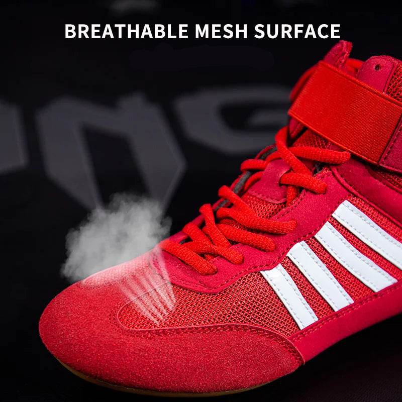 Pro Wrestling & Boxing Boots: Unisex, Anti-Slip & Breathable - Stylemein