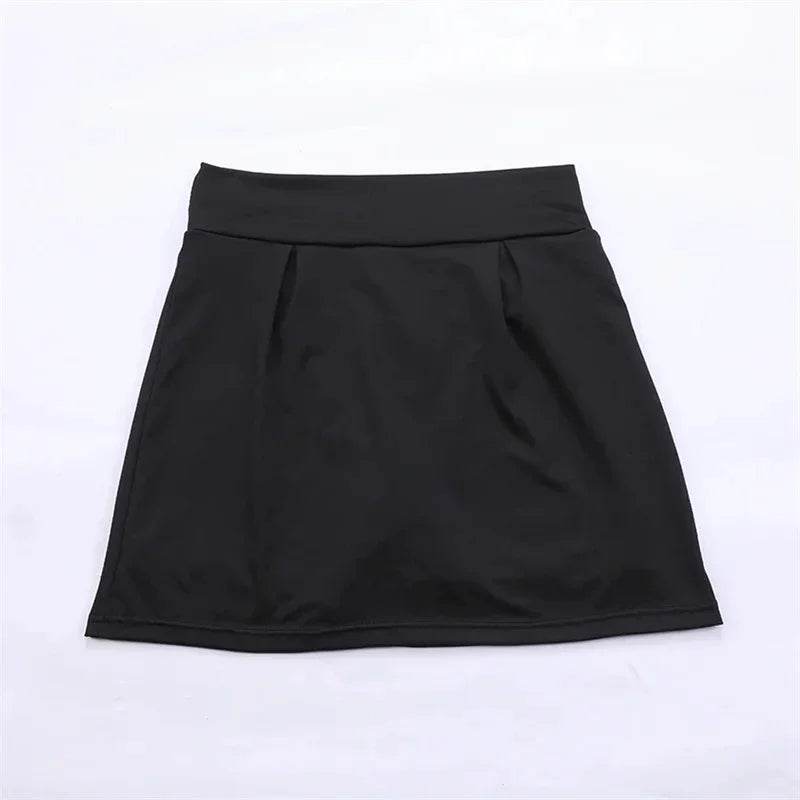Stylemein - Women’s Quick-Dry Sports Skort – Solid Color Running & Yoga Skirt with Built-In Shorts