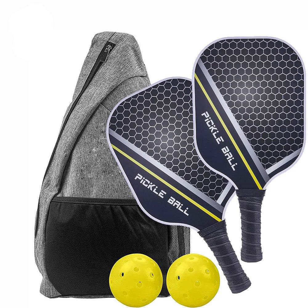 USAPA Pickleball Paddle Set – Graphite Carbon Fiber Racquets - Stylemein