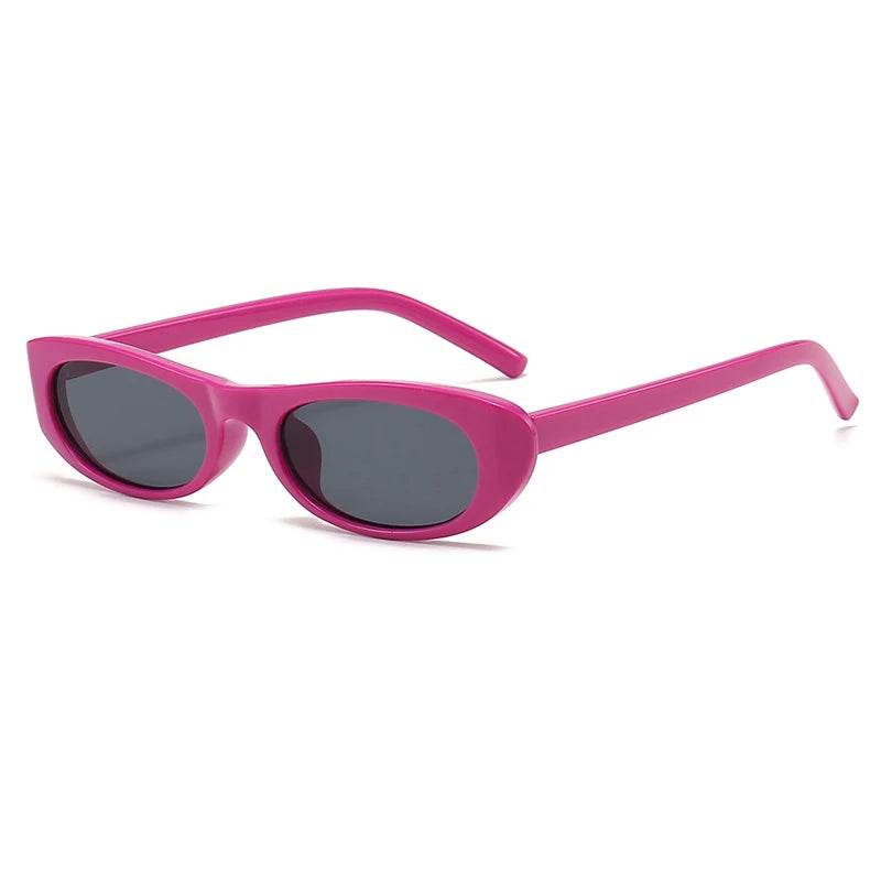 Stylemein - Women’s Retro Oval Sunglasses – Small Frame UV400 Fashion Eyewear
