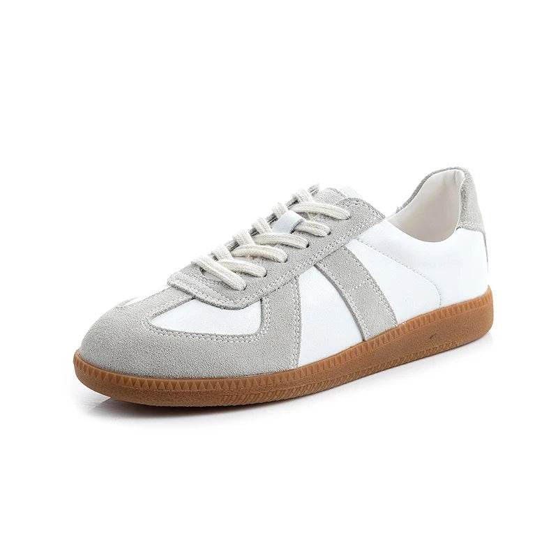 Genuine Leather Women's Training Shoes: Stylish Comfort for Everyday - Stylemein