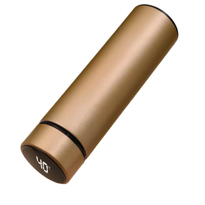Smart Thermos Bottle (500ml): Digital Temperature Display, Keeps Drinks Hot & Cold - Stylemein