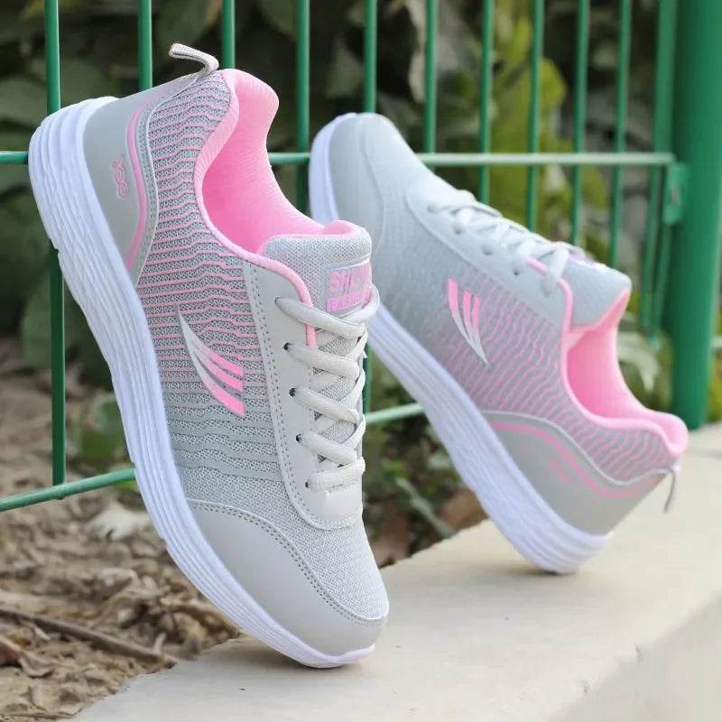 Women Lightweight Breathable Sneakers, New Tennis Shoes, Casual Women Sneakers - Stylemein