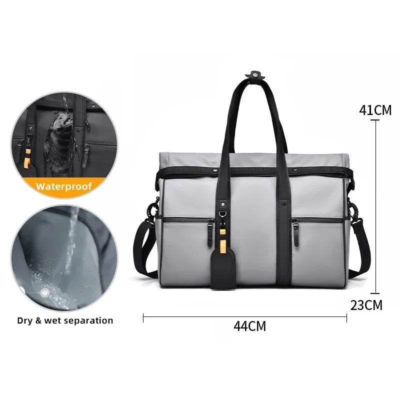 Multifunctional Gym Bag: Large Capacity & Durable for Travel & Workouts - Stylemein