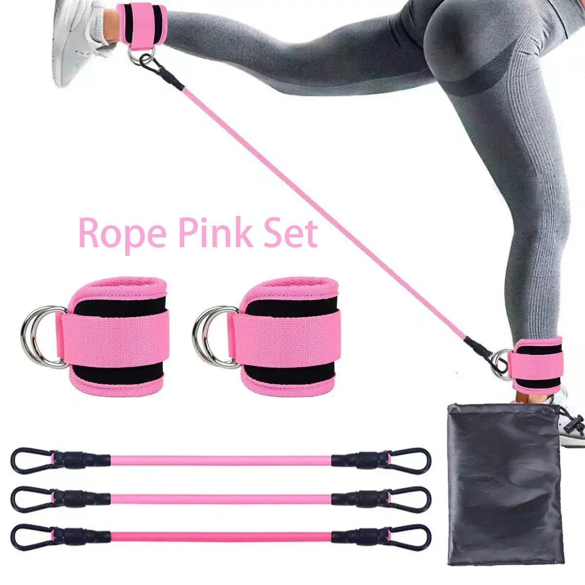 Ankle Strap Resistance Bands – Leg & Glute Workout Bands - Stylemein