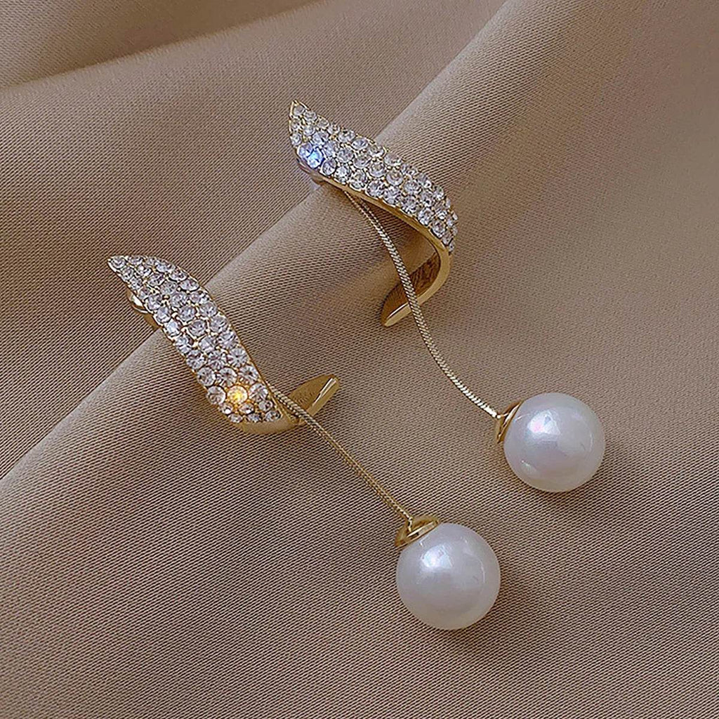 Long Irregular Tassel Earrings – 2PC Fashion Statement Jewelry - Stylemein