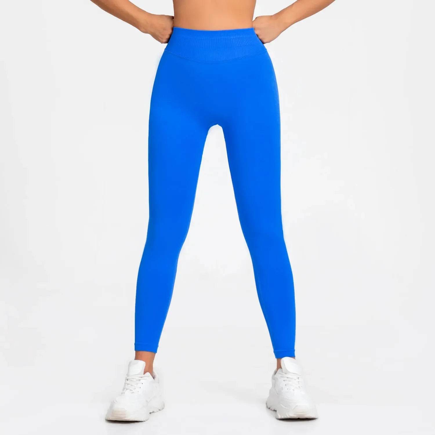 Seamless Impact Leggings: High-Waist, Scrunch Bum Yoga Pants for Women - Stylemein