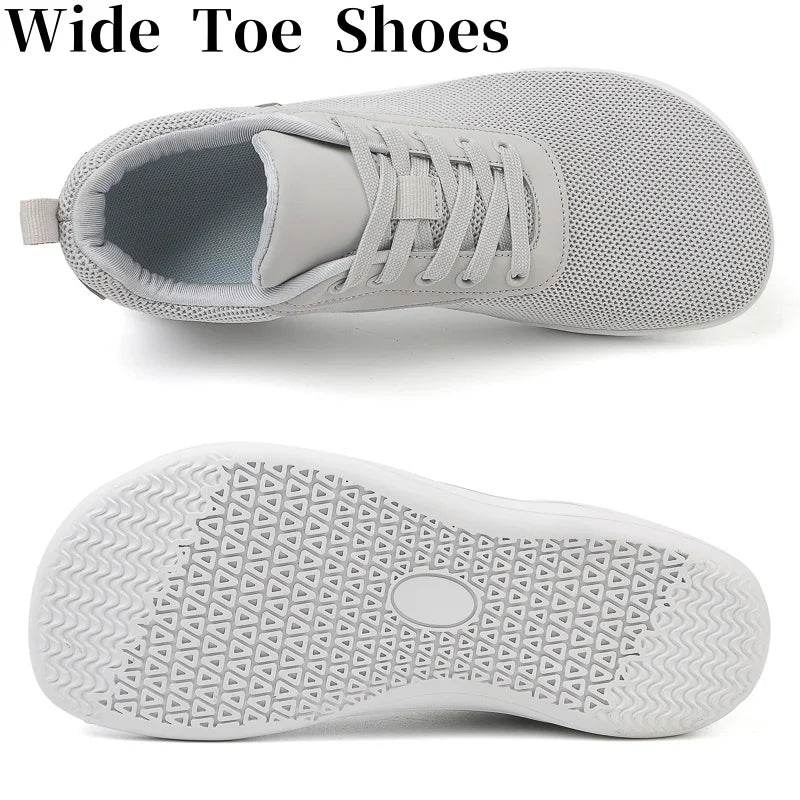 Barefoot Walking Shoes – Minimalist Wide Toe Zero Drop Sneakers - Stylemein
