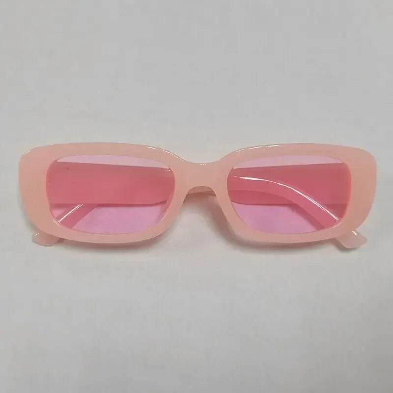 Stylemein - Vintage Small Rectangle Sunglasses – Retro Square Eyewear for Women with Anti-Glare UV Protection