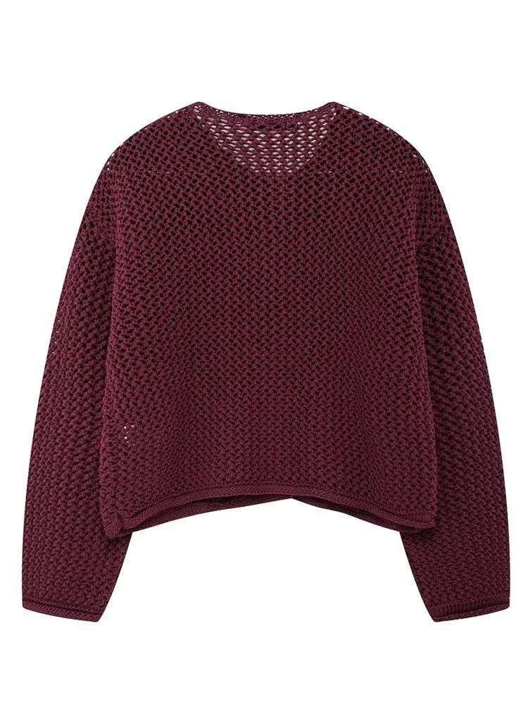 Stylemein - Women’s Knitted Cardigan – Loose Button Long Sleeve Autumn Winter Sweater
